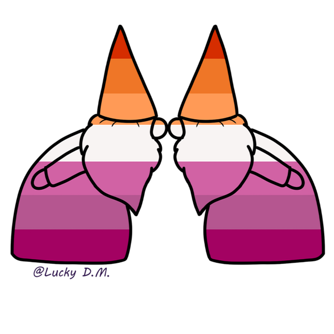 Pride Christmas Gnome